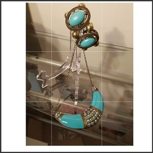 Peacock Necklace Set